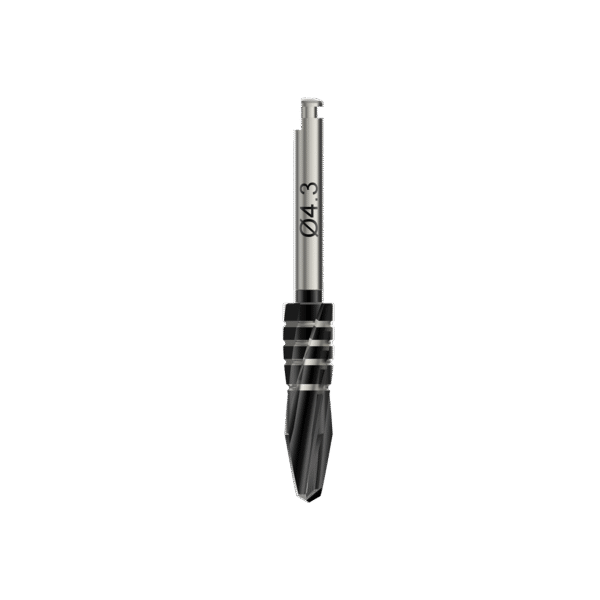 Tapered drill ø4.3 mm