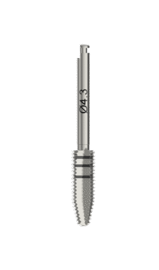 Tap ø4.3 mm
