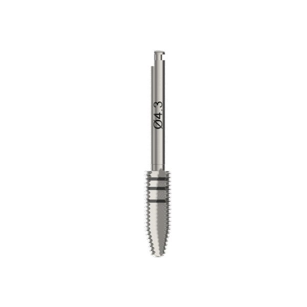 Tap ø4.3 mm